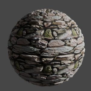 4k Dry Stone Wall Texture