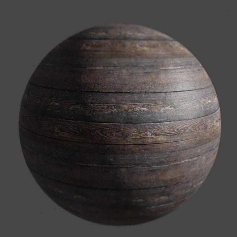 Read more about the article Aged Oak Planks PBR Material