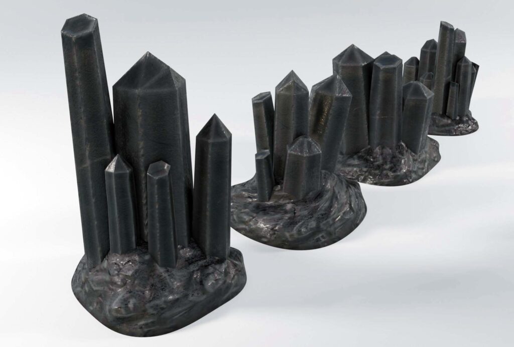 3D Models of Crystals