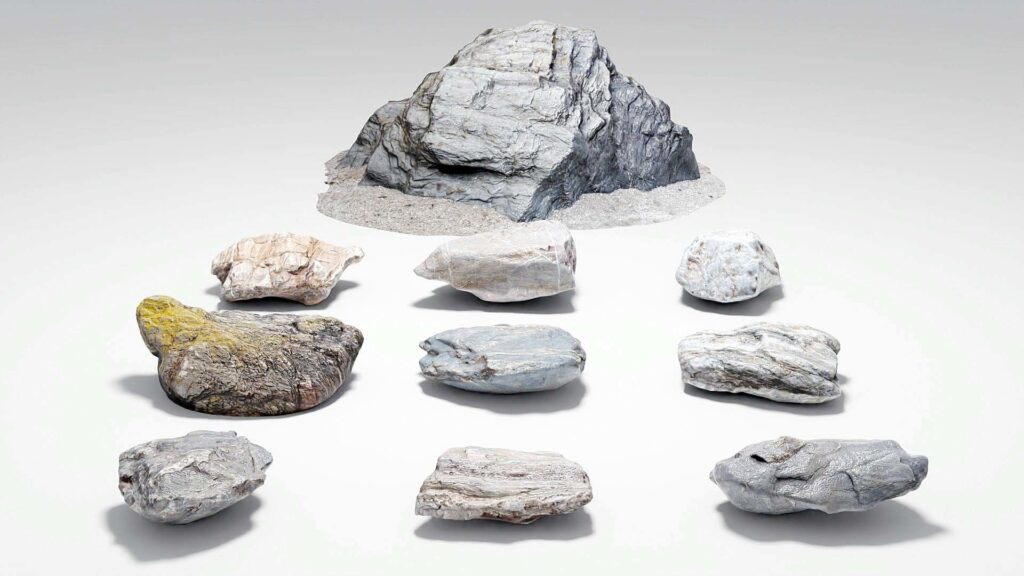 Rock 3D Models